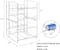 White 12oz. Can Organizer Rack Dispensers, 2ct.